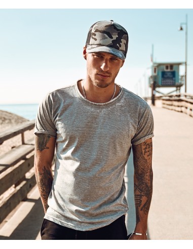 F-6606C-Camo Trucker Cap